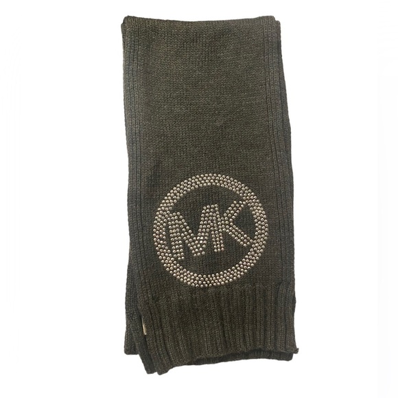 {Michael Michael Kors} grey knitted scarf - Picture 1 of 2